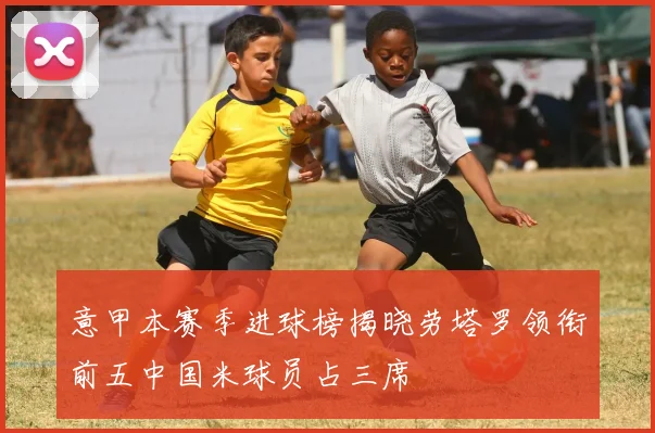意甲本赛季进球榜揭晓劳塔罗领衔前五中国米球员占三席